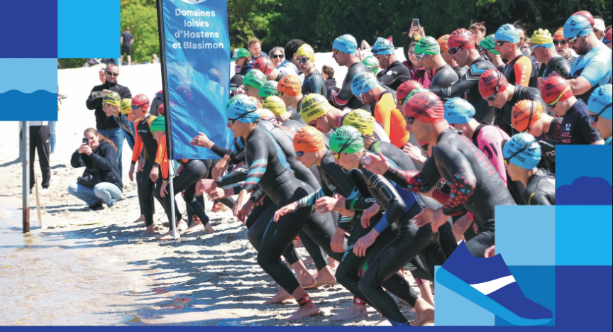 Triathlon d&rsquo;Hostens Domaine Départemental Gérard Lagors Hostens