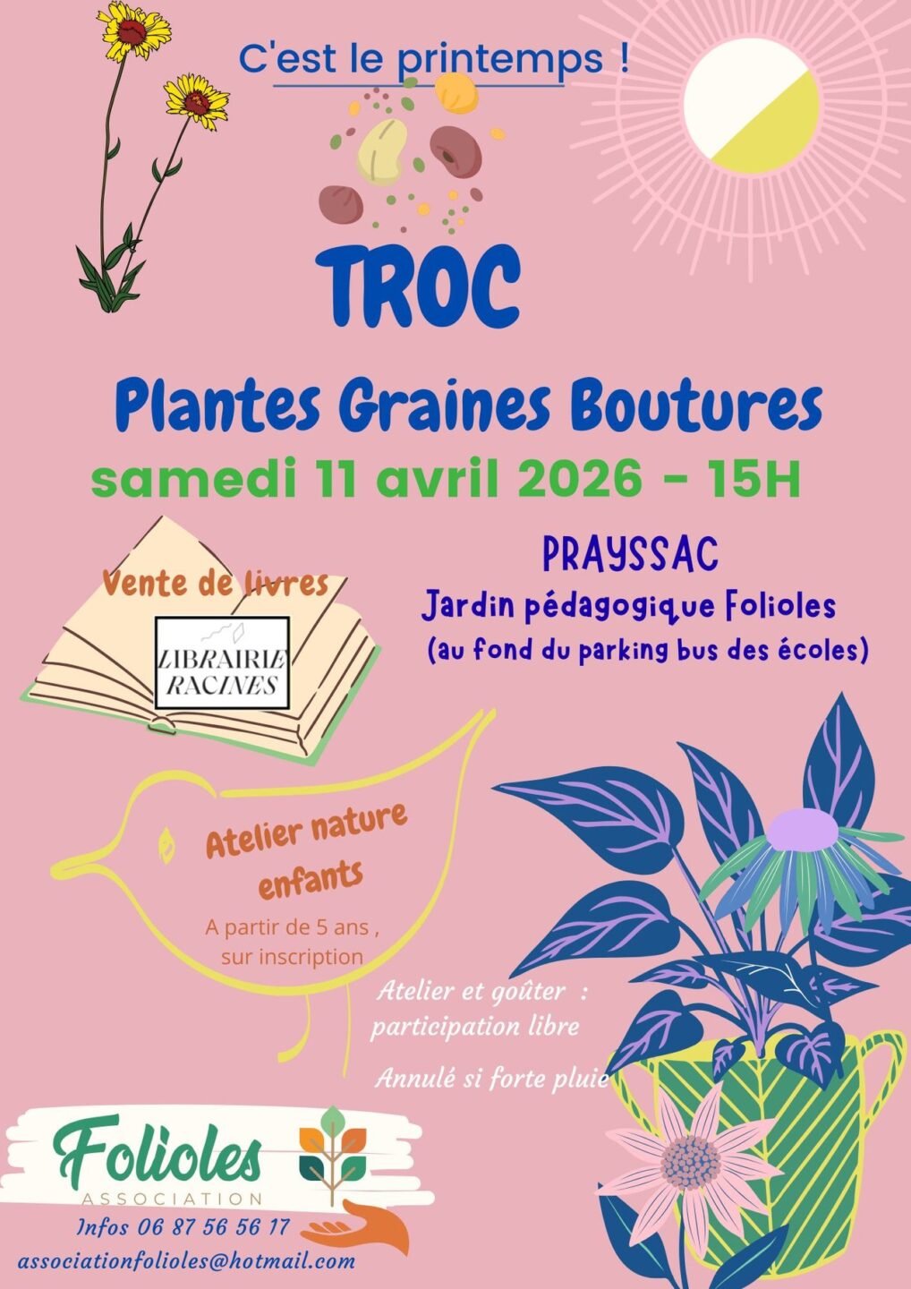 Troc de plantes, graines et boutures à Prayssac  Prayssac