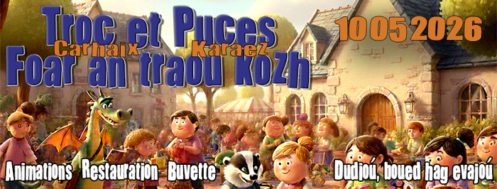 Troc et puces carhaix-plouguer Marly