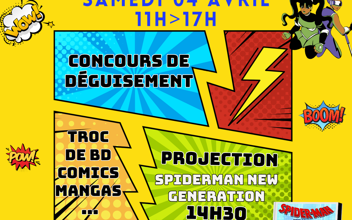 Troc | Journée Spéciale Comics Centre Paris Anim’ Mado Robin Paris