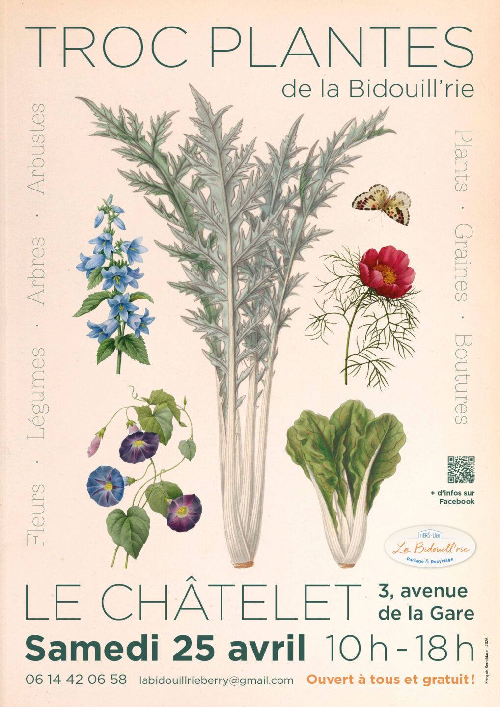 Troc plantes de la Bidouill&rsquo;rie  Le Châtelet