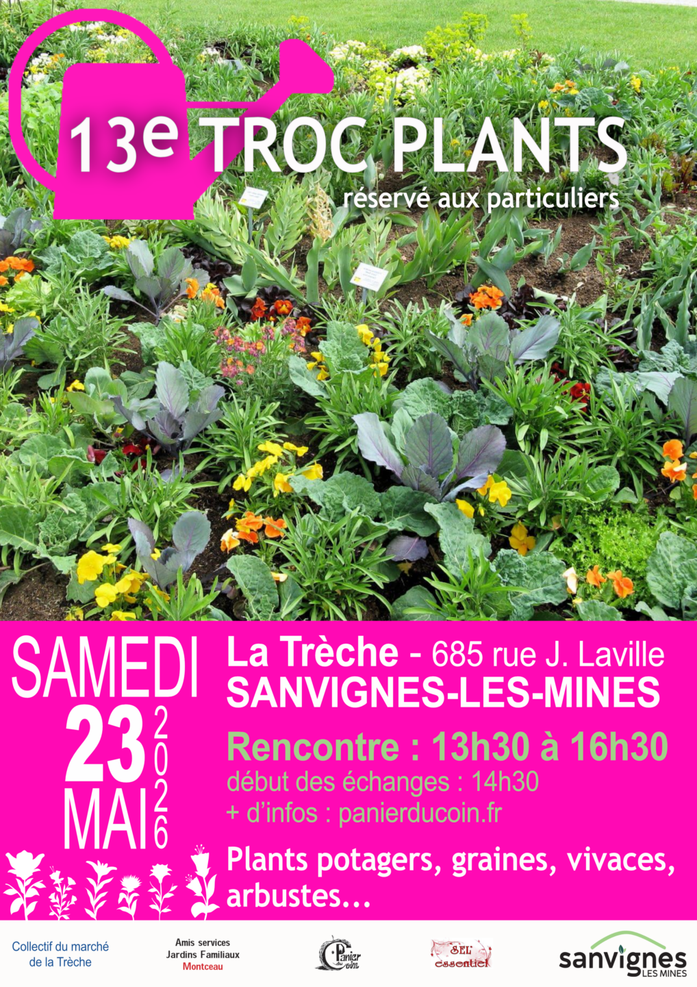 Troc Plants Rue Jean Laville Sanvignes-les-Mines