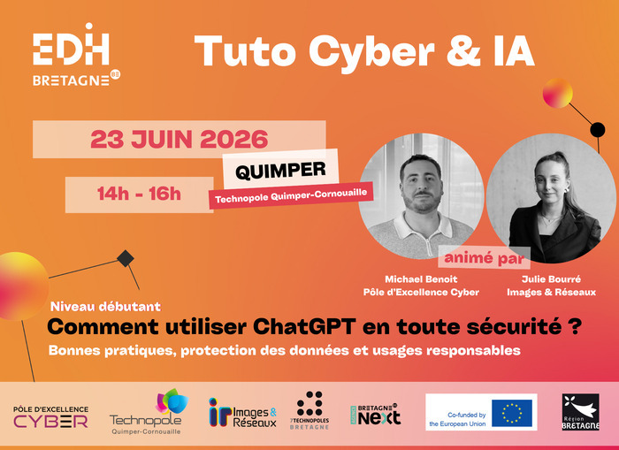 TUTO CYBER & IA, Technopole Quimper-Cornouaille, Quimper