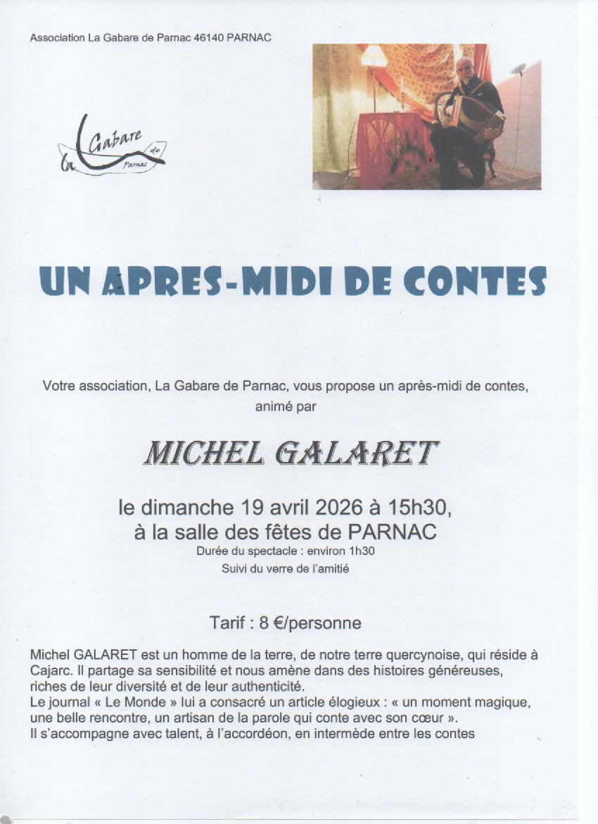 Un après-midi de conte  Parnac