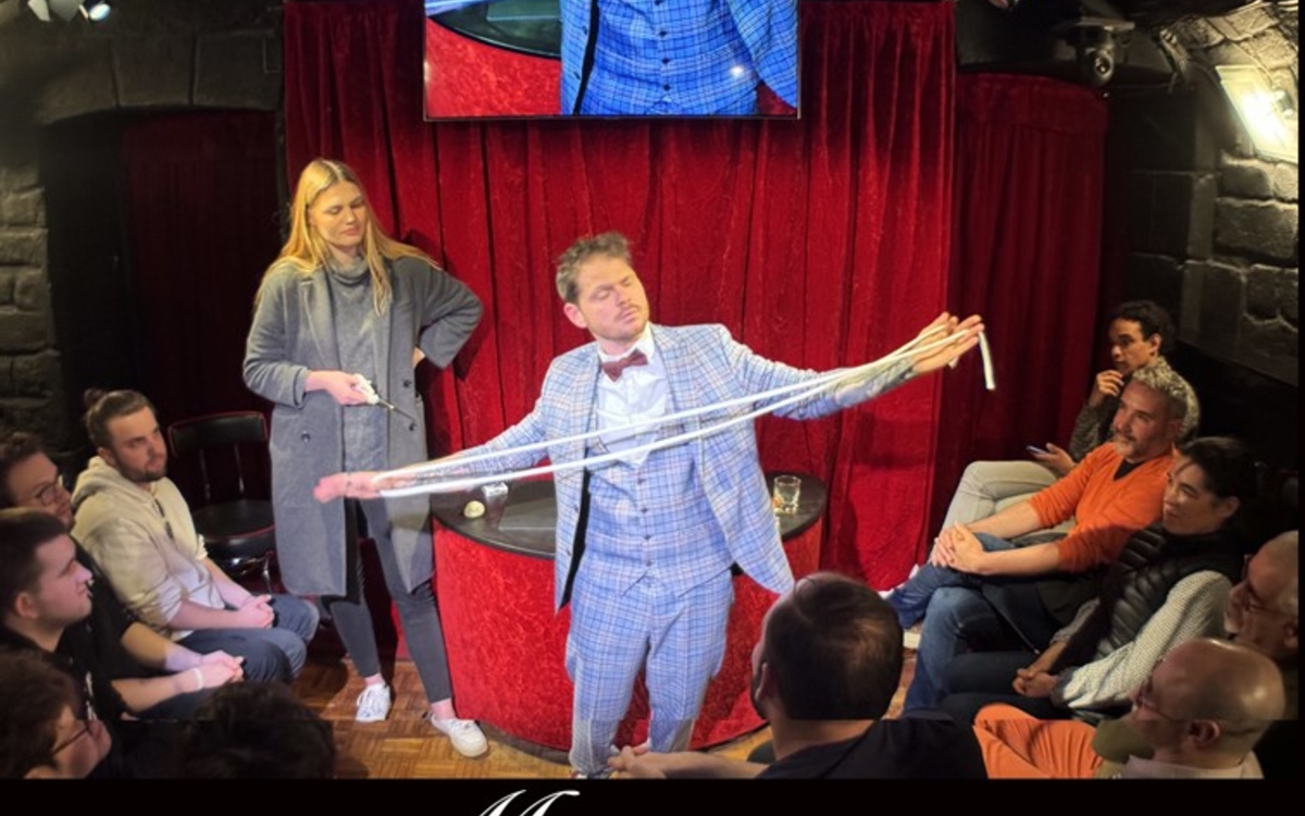 Un cocktail magique avec Maxence Vire au Théâtre Le Double Fond Théâtre Le Double Fond Paris