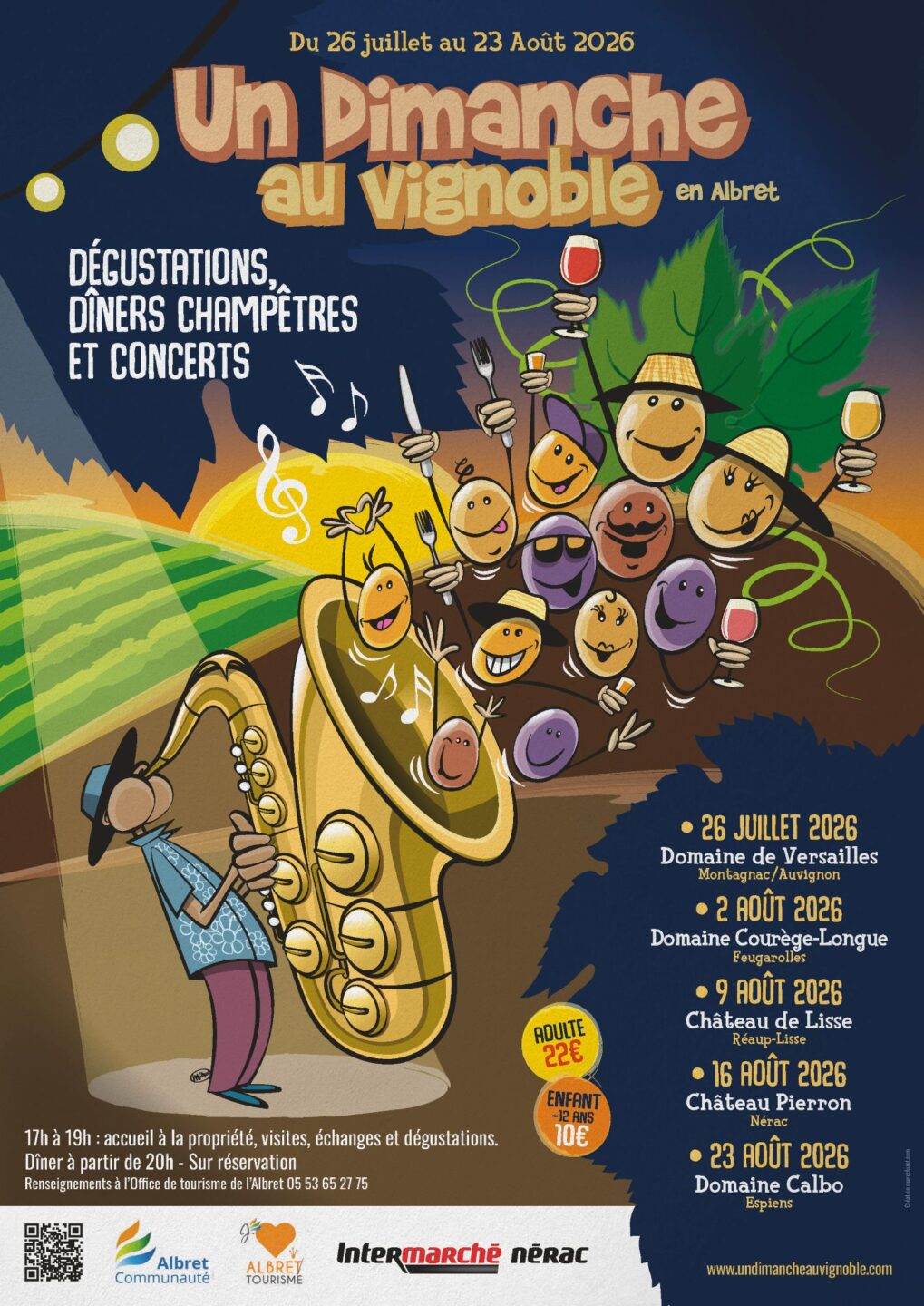 Un Dimanche au Vignoble en Albret Domaine Courège-Longue Feugarolles