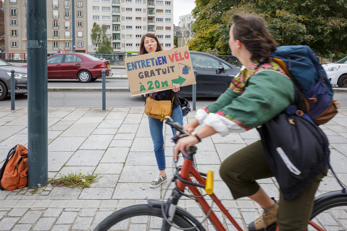 Un p&rsquo;tit coup de pompe ? Quai Saint-Cast, Rennes Rennes
