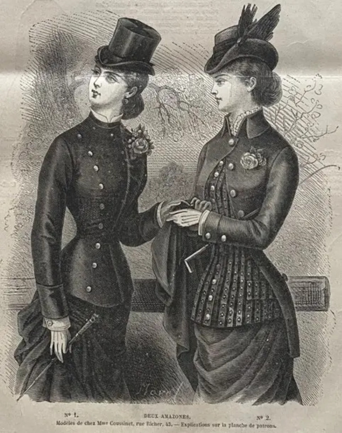 Un saphisme décoratif ? Le couple féminin dans les images de mode au XIXe siècle Château de Fontainebleau - quartier Henri IV