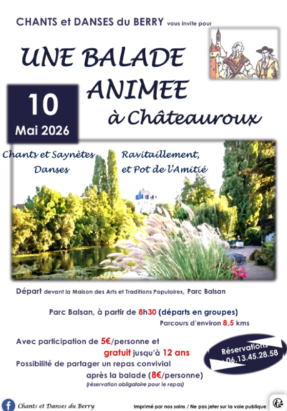 Une balade animée  Châteauroux