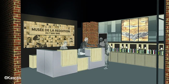 Une nouvelle expérience de visite, Musée de la reddition du 7 mai 1945, Reims