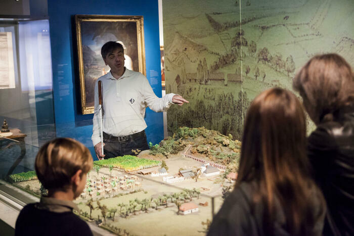 Une plantation sucrière à Saint-Domingue musée d'Aquitaine Bordeaux