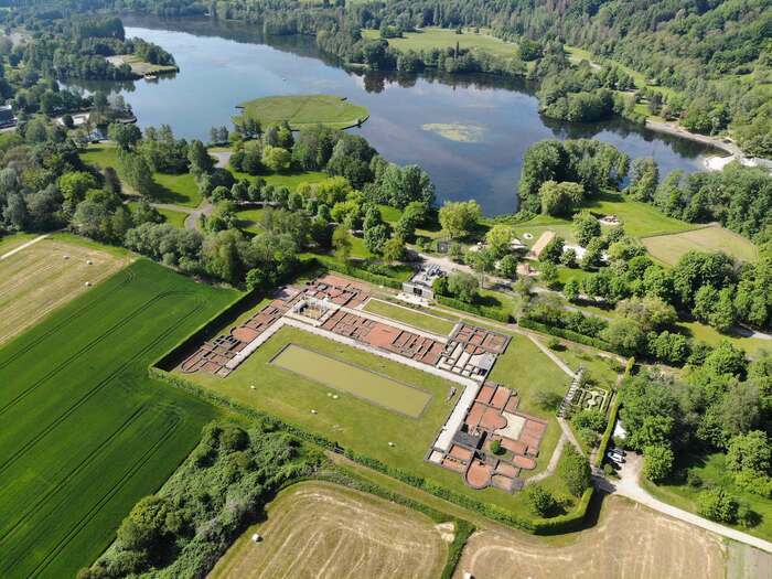 UNE VILLA ROMAINE AU PAYS DES TRÉVIRES !, Réimervilla Echternach, Echternach