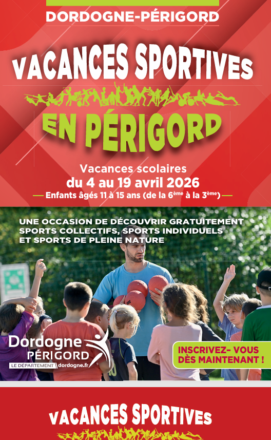 Vacances sportives Découvre un sport !  La Jemaye-Ponteyraud