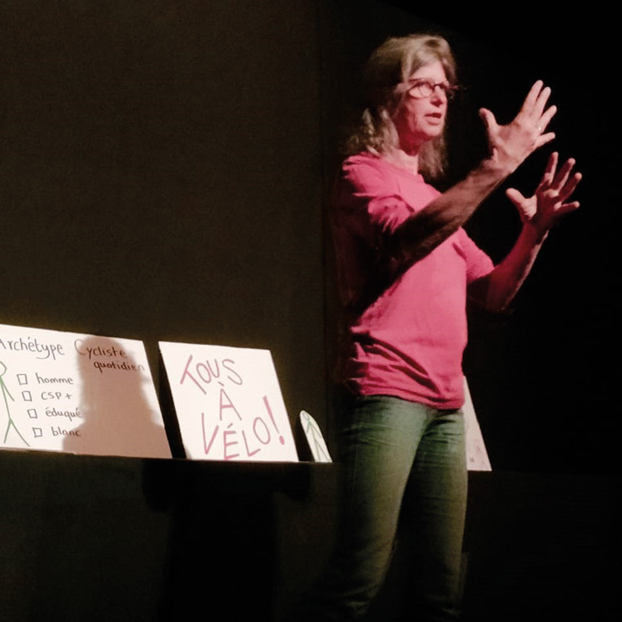 Vélotopie… illusion d&rsquo;élite, Cosmopolis, Nantes