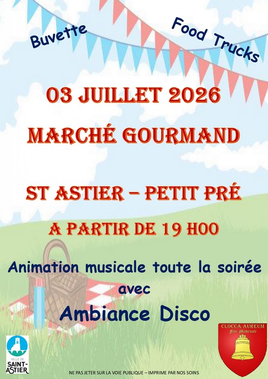 Vendredi gourmand  Saint-Astier