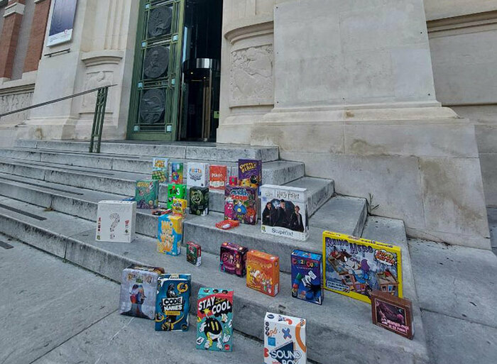 Venez jouer !, Parvis de la bibliothèque d’étude et du patrimoine, Toulouse
