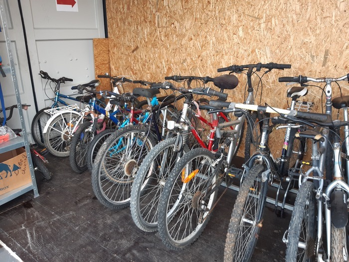 vente de vélos récupérés en déchetterie, recyclerie Odrigail Azay-le-Brûlé, Azay-le-Brûlé
