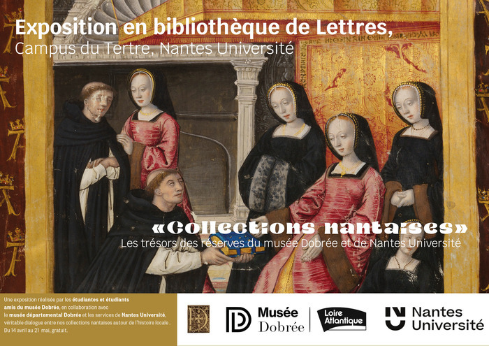 Vernissage de l'exposition "Collections nantaises" Bibliothèque de Lettres