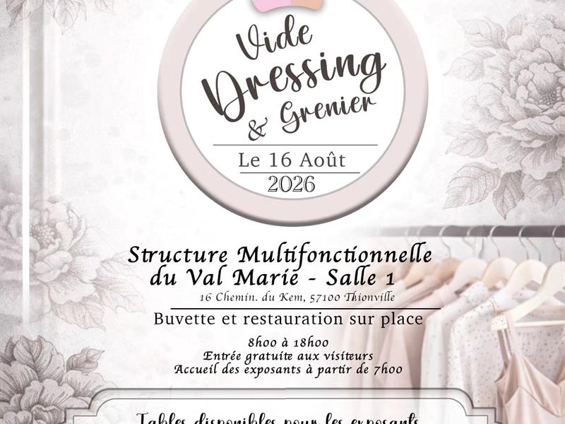 Vide dressing & grenier  Thionville