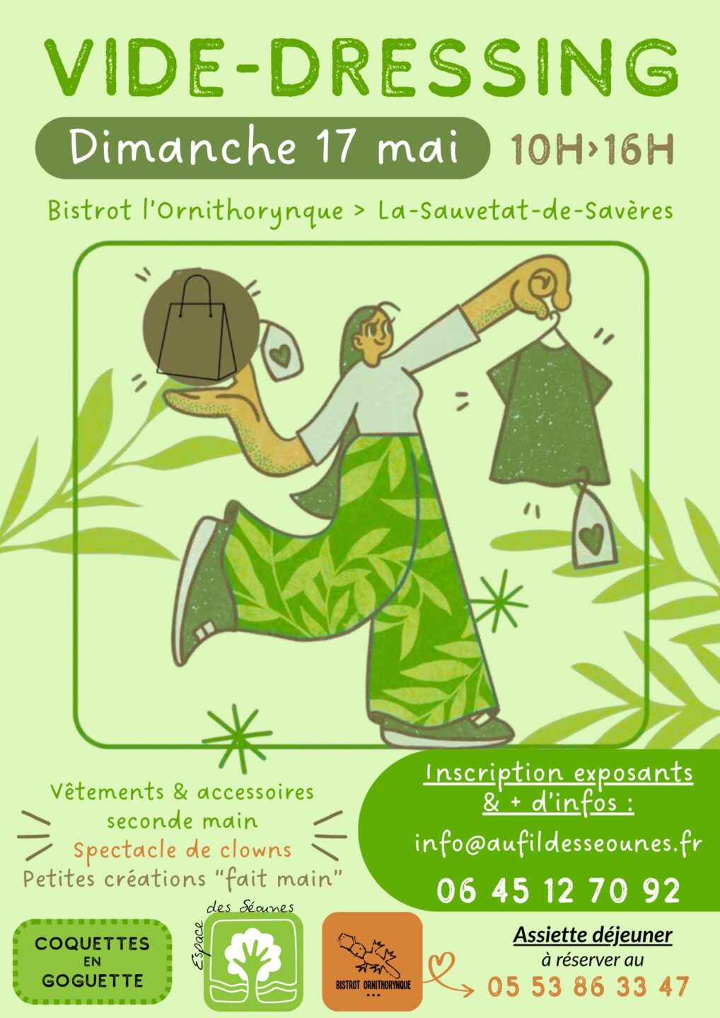 Vide-dressing Espace des Séounes La Sauvetat-de-Savères