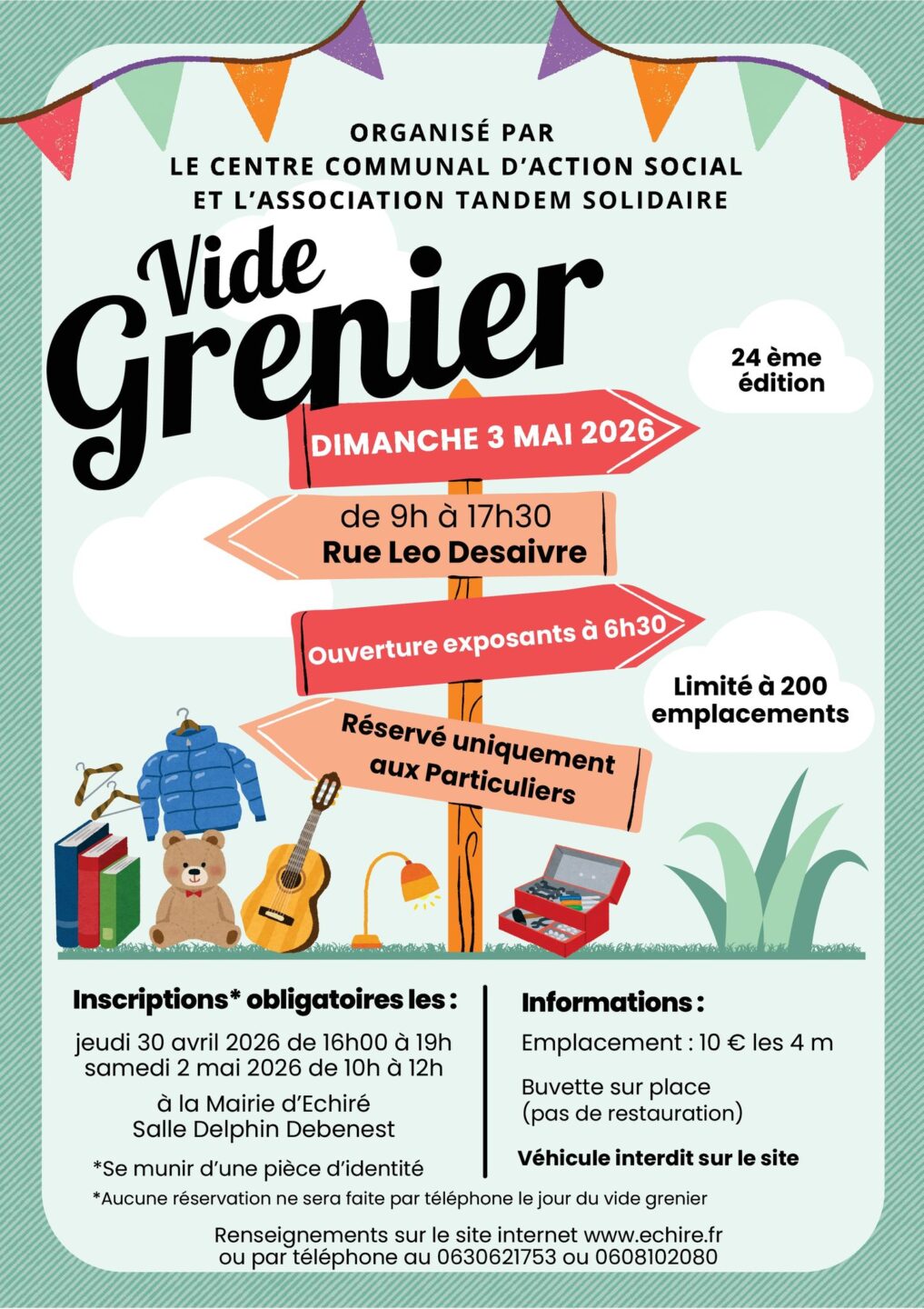 Vide Grenier à Échiré  Échiré