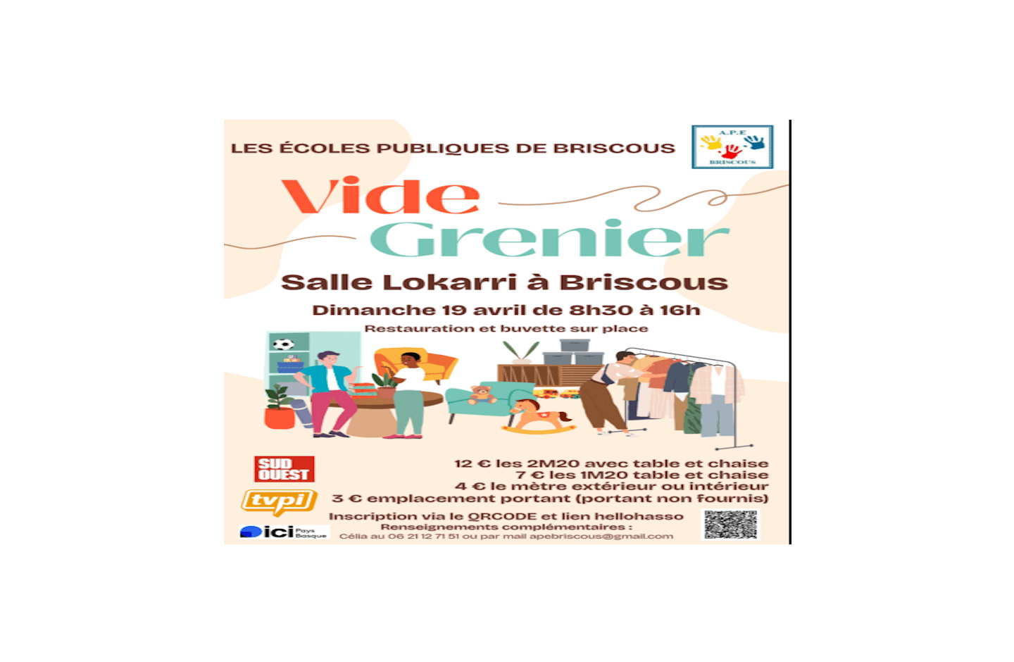 Vide grenier  Briscous