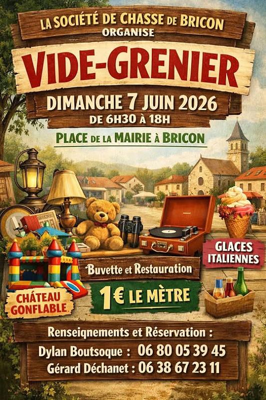 Vide-grenier de Bricon  Bricon