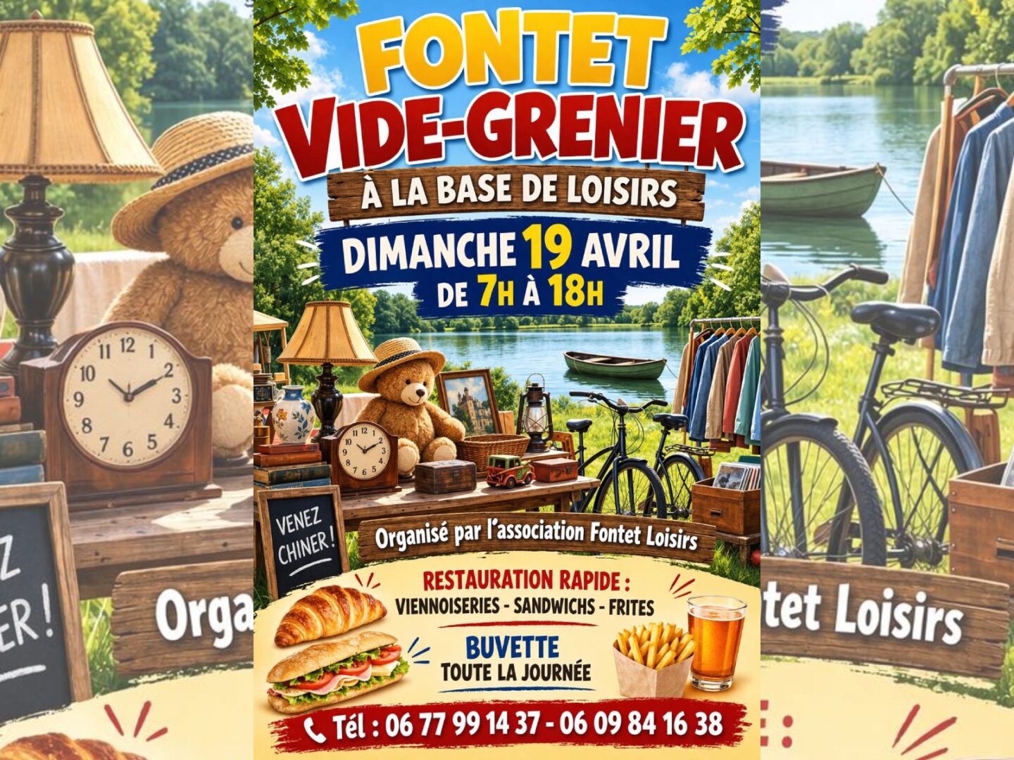 Vide-grenier de Fontet Halte nautique Fontet