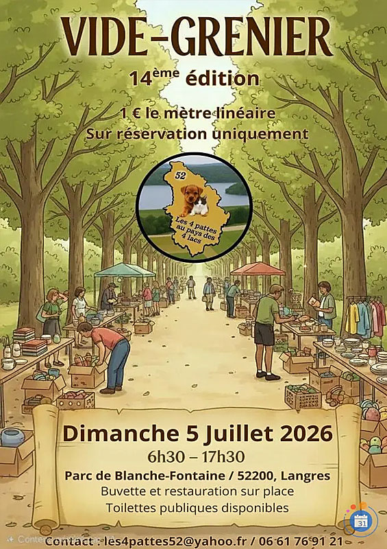 Vide grenier de Langres  Langres