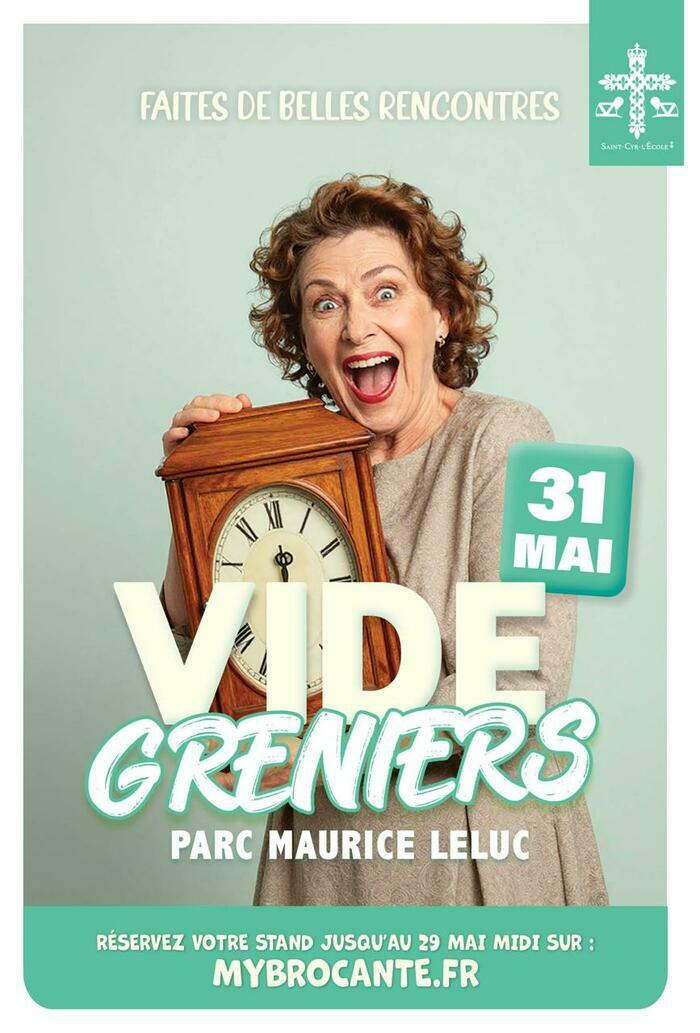 Vide Grenier de Saint-Cyr, parc Maurice Leluc, Saint-Cyr-l’École