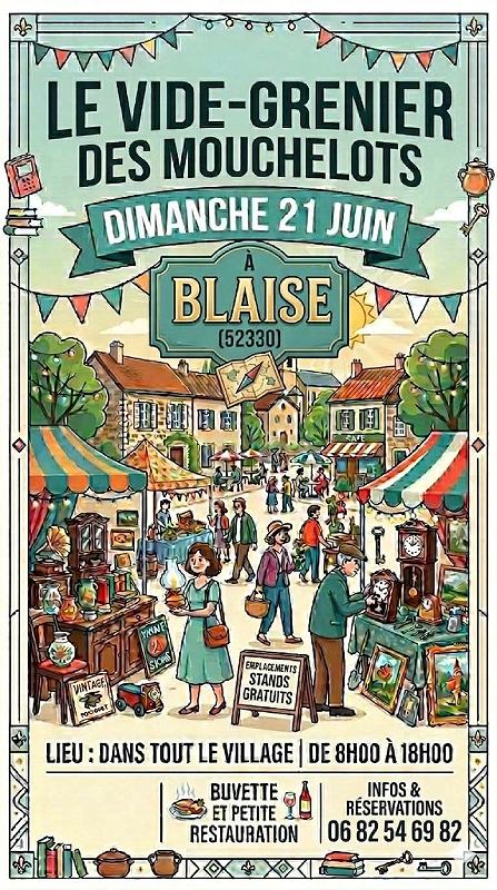 Vide-grenier des Mouchelots  Colombey les Deux Églises