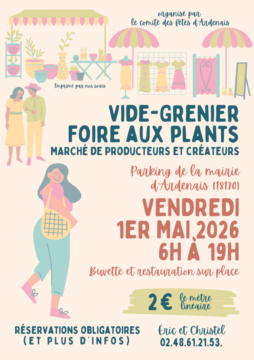 Vide grenier et foire aux plants  Ardenais