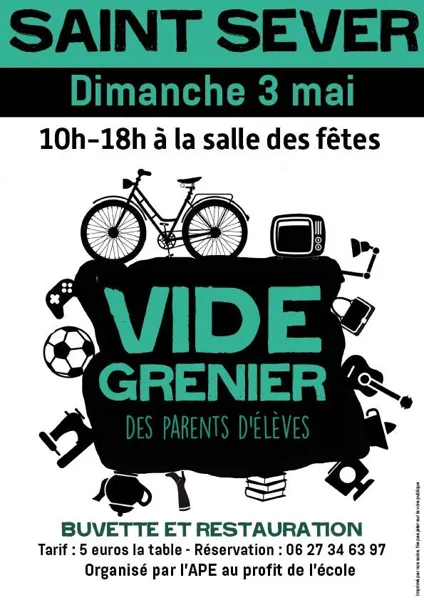 Vide Grenier  Saint-Sever-du-Moustier