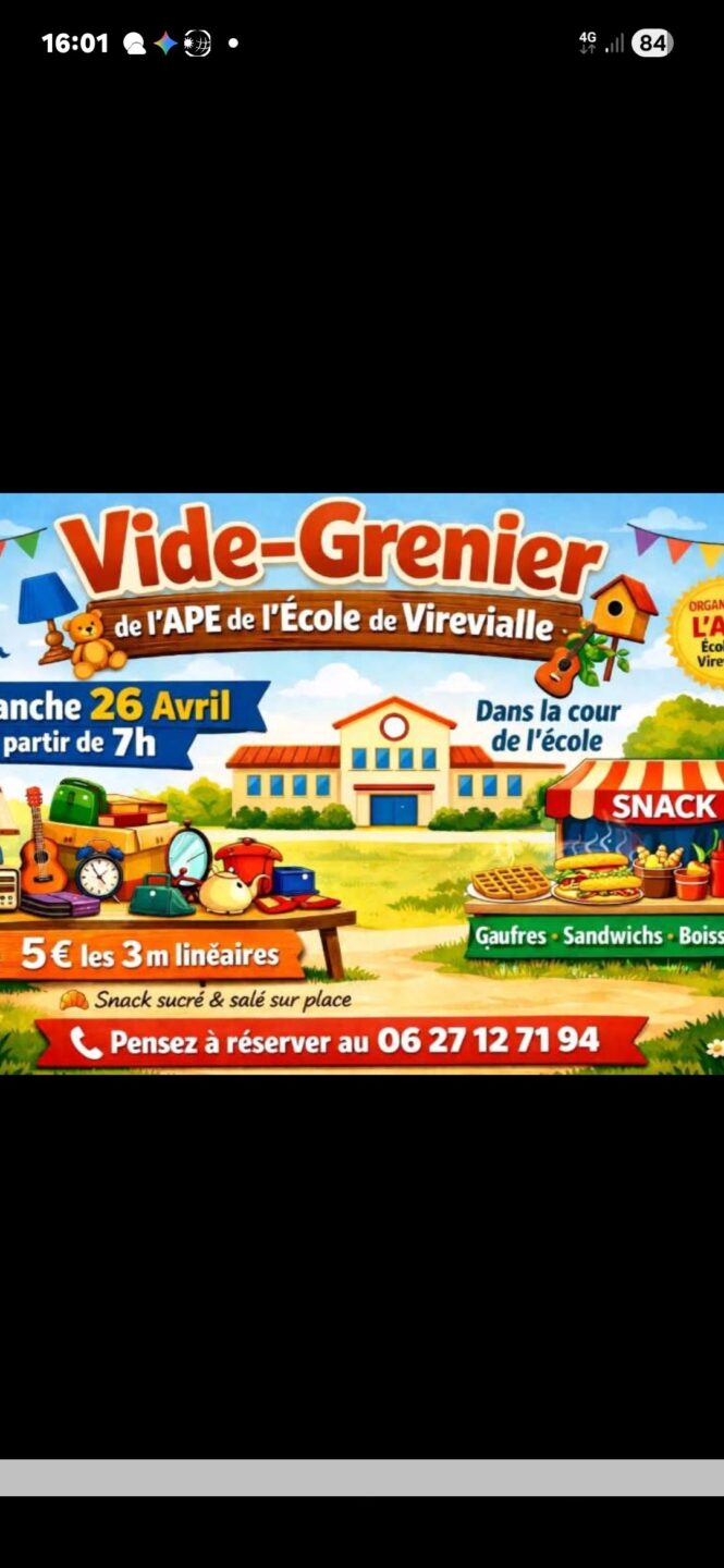 Vide grenier Virevialle  Tulle