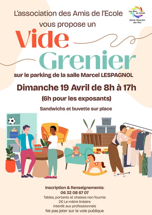 Vide-Greniers  Sainte-Geneviève-des-Bois