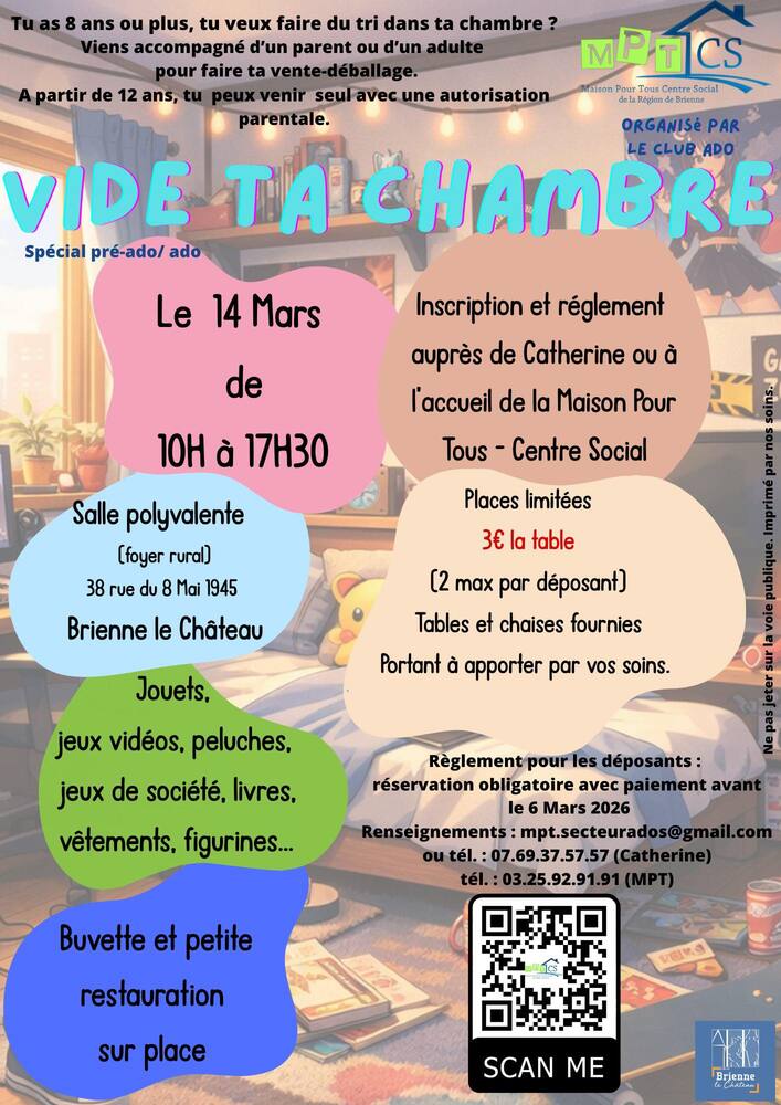 Vide-ta-Chambre  Brienne-le-Château