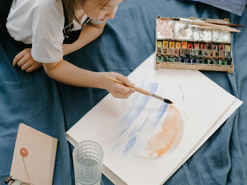 Visite-atelier Ma première aquarelle Musée de la Princerie Verdun