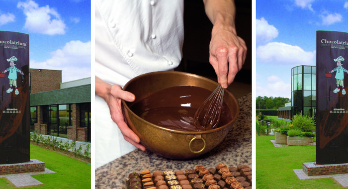 Visite au Chocolatrium Michel Cluizel CHOCOLATRIUM chocolaterie Michel Cluzel Mesnils-sur-Iton