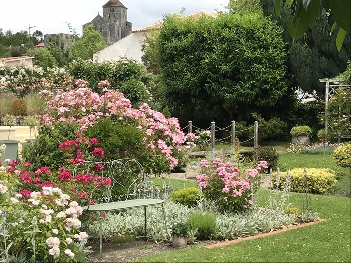 Visite balade, Le jardin vu du Pont, Saint-Sauvant