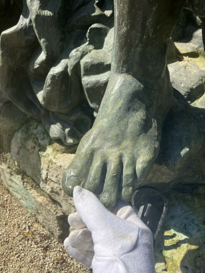 Visite commentée adaptée au handicap visuel, Musée-Jardin départemental Bourdelle, Égreville