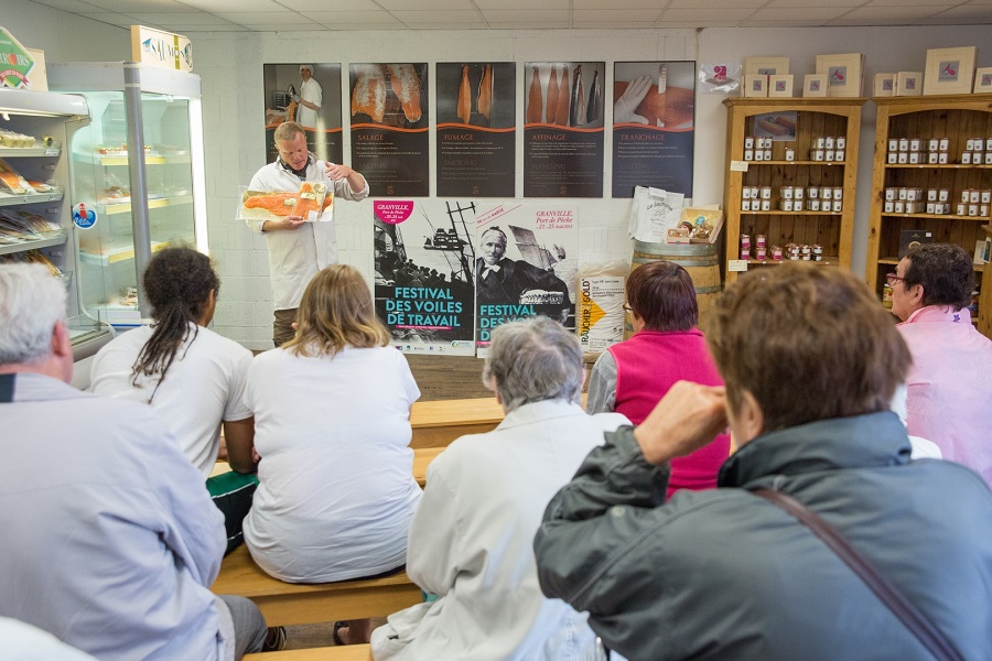 Visite commentée de la Saumonerie Granvillaise 210 Rue du Conillot Granville 2026-08-13