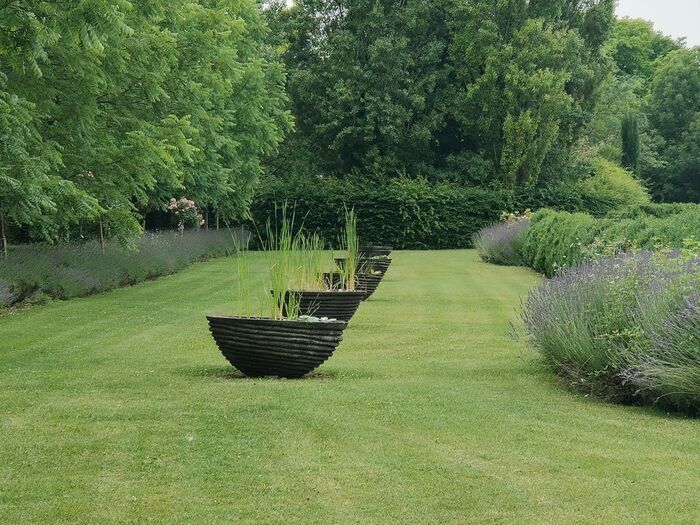 Visite commentée des différents points de vue des jardins du Chaigne, Les Jardins du Chaigne, Bellevigne