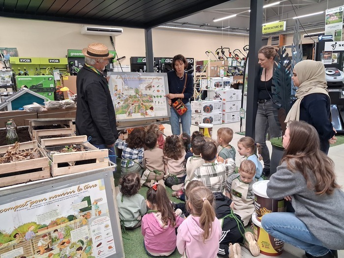 visite commentée d&rsquo;un jardin pédagogique, le jardin d&rsquo;André, Biziat
