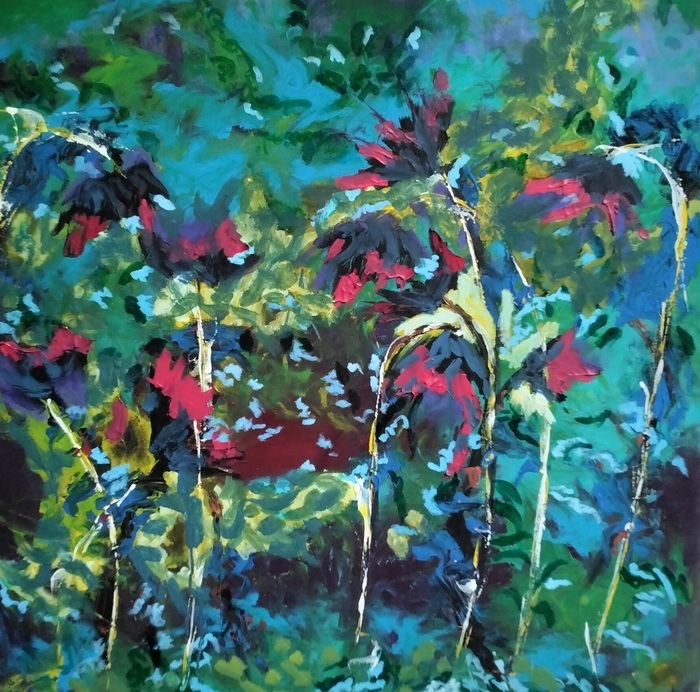 Visite découverte du jardin atelier de Ghislaine Forest, Jardin atelier de Ghislaine Forest, Auvers-sur-Oise