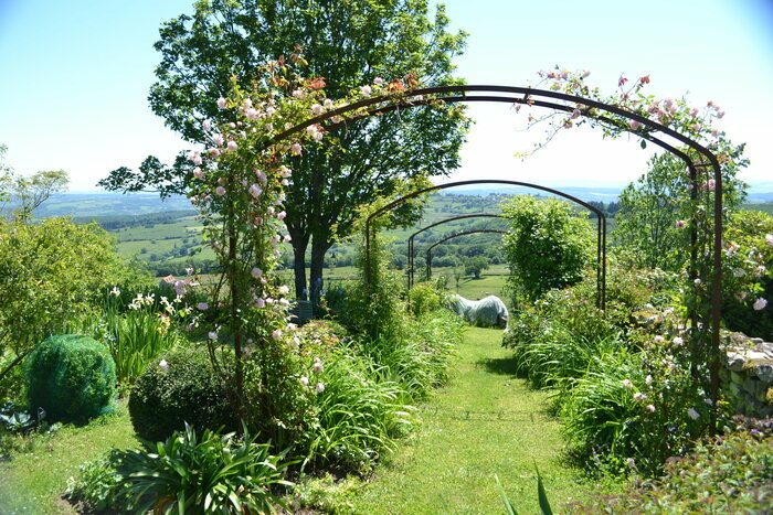 Visite découverte du jardin de la Pierre tranquille, Jardin de la Pierre tranquille, Mont-Saint-Vincent