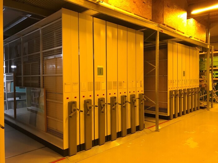 Visite des réserves du Fonds Départemental d’Art Contemporain de l’Essonne, Domaine départemental de Chamarande, Chamarande