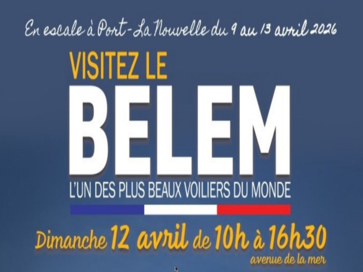 VISITE DU BELEM Port-la-Nouvelle