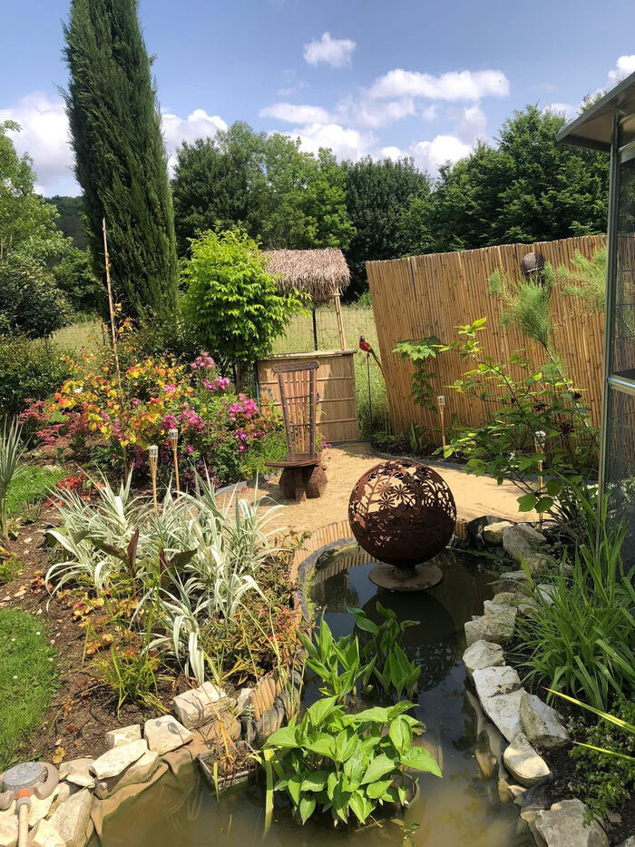 Visite du jardin de la louve, Le jardin de la louve, Bessy-sur-Cure