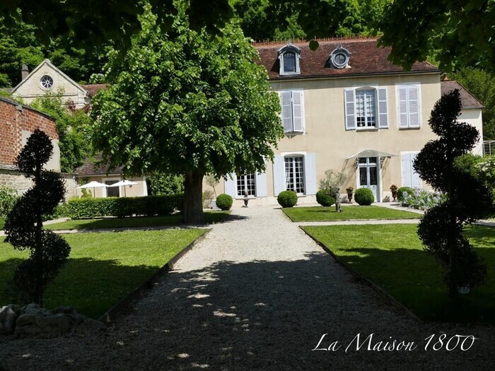 Visite du jardin de La Maison 1800, La Maison 1800, Tonnerre