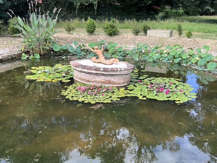 Visite du jardin et du parc, chorale et exposition d&rsquo;aquarelles., Parc et jardin du château, Larra